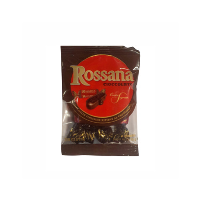 CONFITE ROSSANA RELLENO CHOCOLATE S/GLUTEN BOLSA 4 UNDS 25 GRS